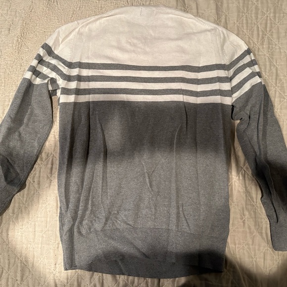 George- Size- Medium (38-40) striped two-tone men’s sweater! New! Never worn - Picture 9 of 10